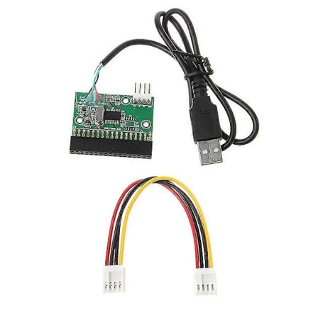 1.44mb 3.5-tommers diskettstasjon kontakt 34 pin til USB-kabeladapter PCB-kort, USB-disk til diskett A (FMY)