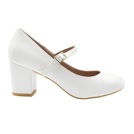 Where's That From Dam/Dam Araceli Block Heel Mary Janes 8