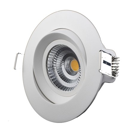 Designlight M-Penny Downlight 7 W, vinklingsbar, 6-pakning 2700 K, 510 lm, Belysning