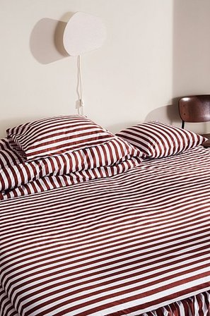 Jotex - Dra-på-lakan Vinröd/vit KAYO - Köp Dra-på-lakan hos Jotex