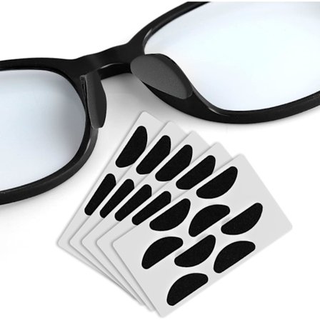 20 par brille næsepuder, bløde selvklæbende skum næsepuder, skridsikre svampe brille næsepuder til solbriller, briller