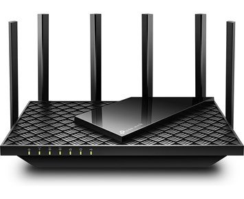 TP-Link Archer AXE75 AXE5400 Tri-Band WiFi6E Router - WiFi 6E-router för ett stabilt nätverk med 6 GHz-bandet