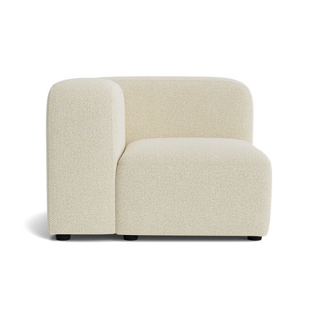 Milo hjørnemodul, venstrevendt - Nordic Beige - 100x100x72 - Sofa