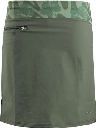Skhoop Outdoor Knee Skort Dark Green