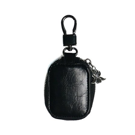 AirPods 3 läderfodral med spänne - Svart