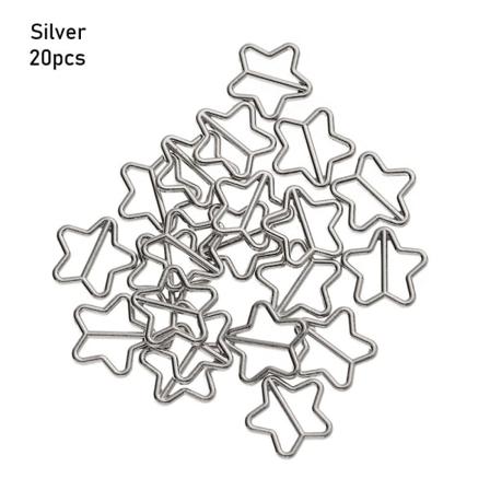 20st Tri-glide Star Spänne Bältesknappar Silver
