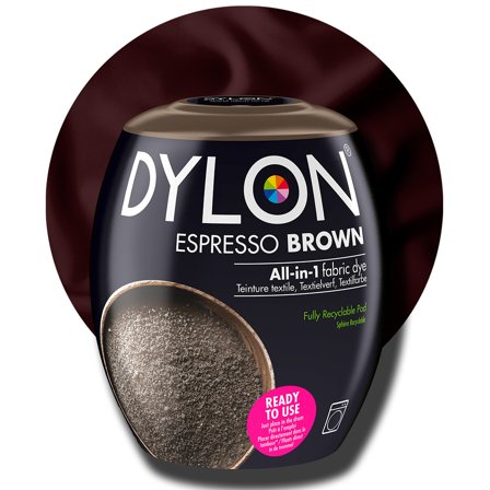 Dylon Pod All-in-1 Tekstiilivärit Espresso Brown