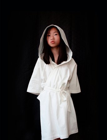 Marooms Nature Bathrobe - White - 110-122