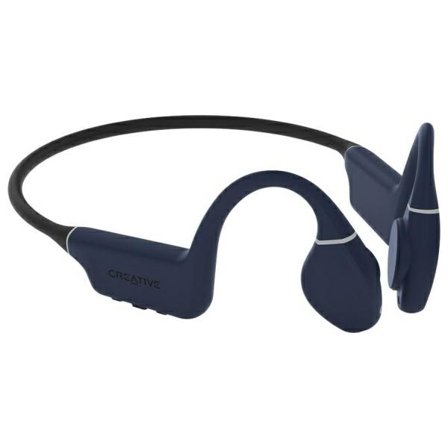 Kreative On-Ear Hovedtelefoner Trådløs Outlier Free Pro Plus Bone Conduction - Sort