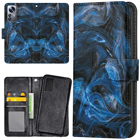 Xiaomi 12 - Plånboksfodral/Skal Marmor