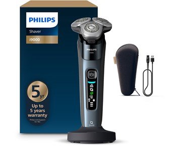 Philips i9000 Shaver X9001/10 - Rakapparat för våt- och torrakning med SkinIQ