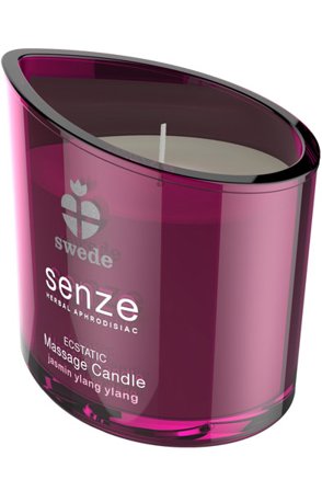 Senze Massage Candle Jasmine Ylang Ylang 150ml - Woome.pl