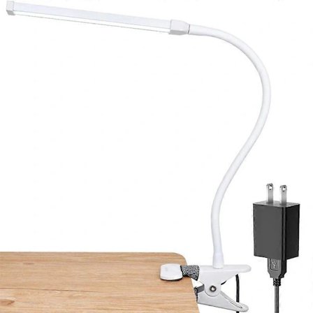 Klem lampe/læselampe, boglampe til