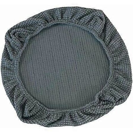 Setetrekk for kontorstol, dreibar kontorstol, dreiestol, grå