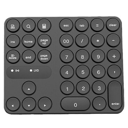Genopladeligt Dobbelt Bluetooth Numerisk Tastatur Trådløst Numerisk Tastatur