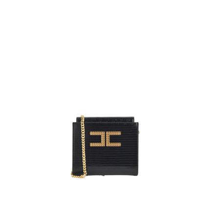 Elisabetta Franchi Shoulder Bags Sort, Dame Skuldertasker, Størrelse: ONE Size