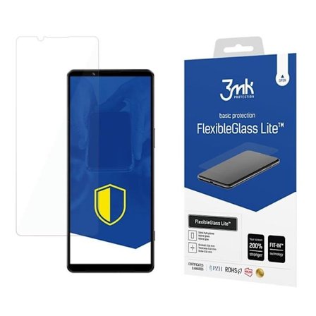 3MK Sony Xperia 1 IV Hybrid Okrossbart Glas FlexibleGlass Lite