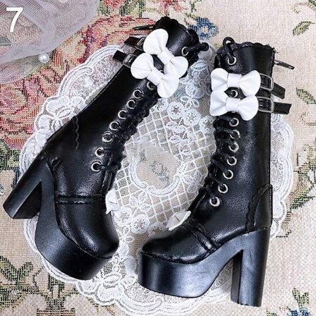 Mordely Tygskor 60 cm dockstövlar