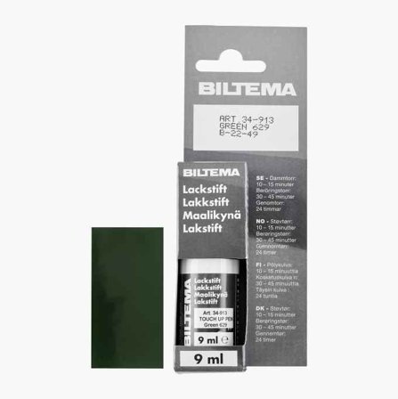Lackstift grön 629 9 ml - Biltema
