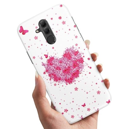 Huawei Mate 20 Lite - Skal/Mobilskal Blomhjärta
