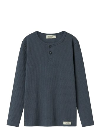 Tee Ls Tops T-shirts Long-sleeved T-shirts Blue MarMar Copenhagen