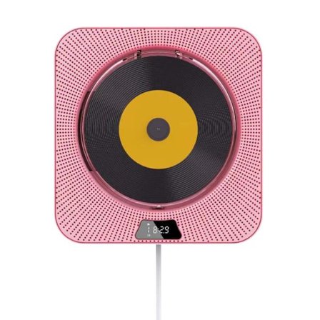 Seinälle kiinnitettävä DVD-soitin, Bluetooth-DVD-soitin, kannettava soitin, DVD-tekniikka ja äänen integrointi(Pink)