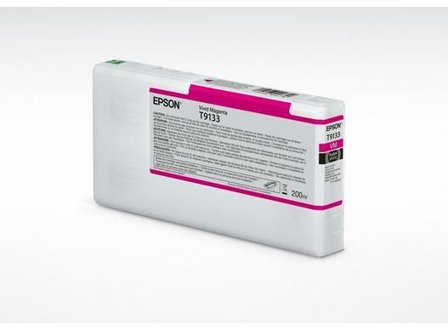 Epson T9133 - livlig magenta - original - blekkpatron