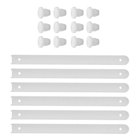 3 set plastlådor skenor låda reservdelar lådskenor lådspårskenor