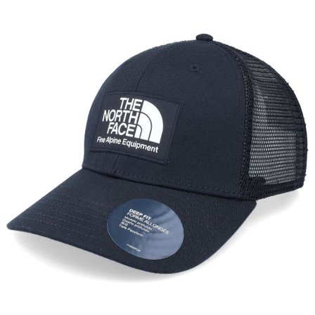 The North Face - Svart trucker Keps - Deep Fit Mudder Black Trucker @ Hatstore