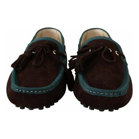 Dolce & Gabbana Instappers , Bruin , Heren , Maat: 44 EU Instappers & Slip ons