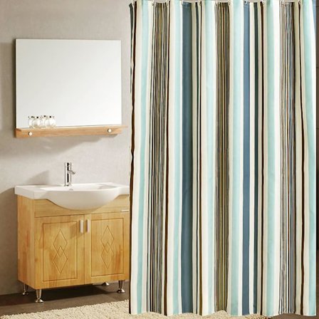 Dusjforheng 200 X 240 Cm (b X H), Antimugg, Antibakteriell, V