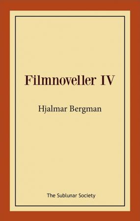 Filmnoveller IV - Bok av Hjalmar Bergman - Häfte