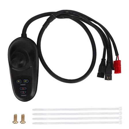 Elektrisk kørestolsstyring Universal 360 graders præcis fleksibel styring Kørestolsstyrehåndtag DC24V