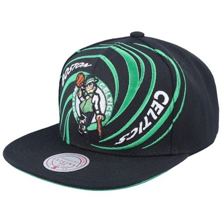 Mitchell & Ness - Boston Celtics Don't Get It Twisted Black Snapback Snapback Black Cap - NBA @ Hatstore