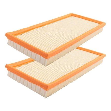 2 stk. Luftfilter for Insert-motorer 876185 463505 for KAD42-44 AQ30 MD30 MD40 KAD42 KAD43 TAMD