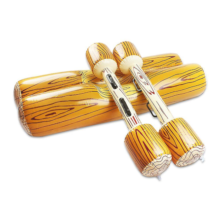 4 stk oppblåsbare leker Vannsportsleke Svømmeleke Svømme flyteleke Oppblåsbar leke Vann Slå Pinne Sportsleke Basseng Flyteleke Vannleke