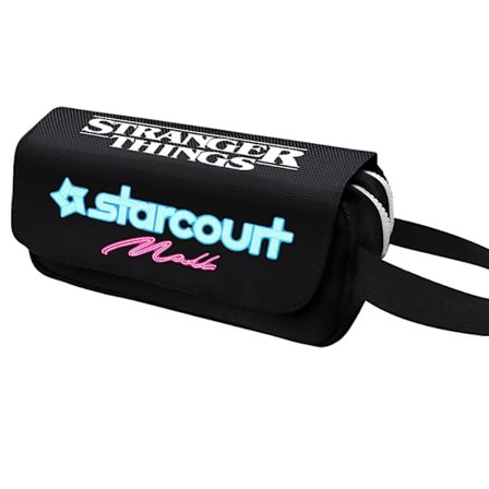 Dobbeltlags lynlås penalhus pen taske til drenge piger skoleartikler