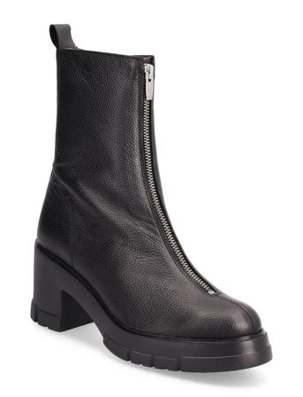 Wild Shoes Boots Ankle Boots Ankle Boot - Heel Svart Wonders