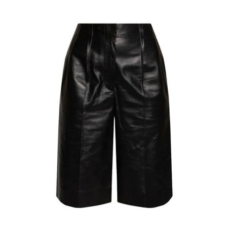 Proenza Schouler, Leather shorts Zwart, Dames, Maat:M