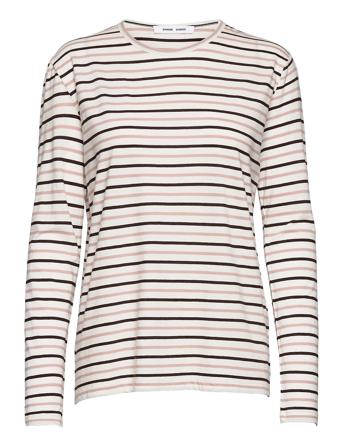 Nobil T-Shirt Ls St 205 Langærmet T-shirt Hvid Samsøe Samsøe