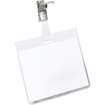 Navneskilt Durable 60x90mm Kle