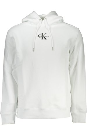 Calvin Klein Felpa Senza Zip Uomo Bianco
