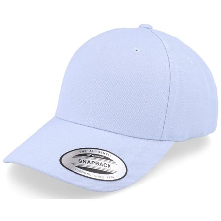 Yupoong - Blå adjustable Keps - Classic A-Frame Ballad Blue Adjustable @ Hatstore