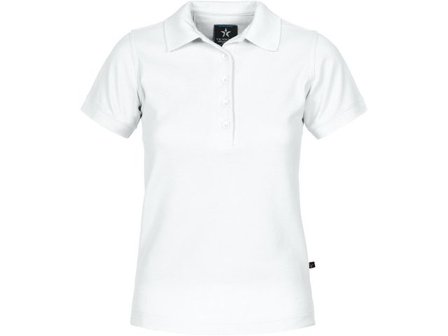 TEXSTAR Pikétröja PSW4 50/50 dam vit M - Lyreco - Arbetskläder - Arbetströjor - Piké