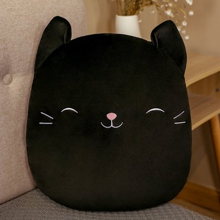 20 cm Squishmallow pehmolelu musta kissa - Täydellinen