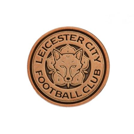 Leicester City Fc-märke One Size Guld