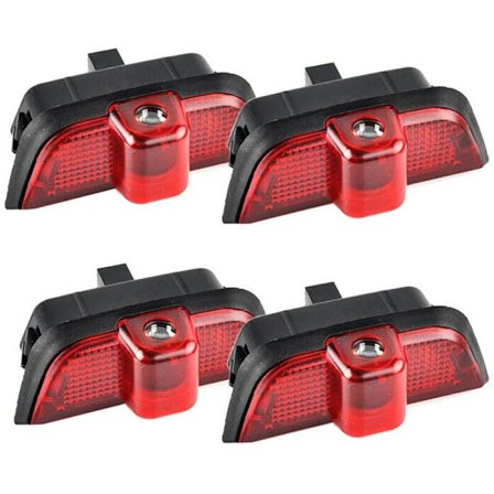 4X dørlys LED-projektor Ghost Shadow passer til W204 2008-2013