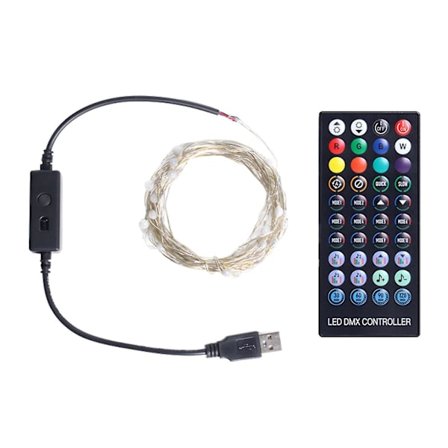 LED-lysstreng for julestemning - Dekorer et unikt juletre