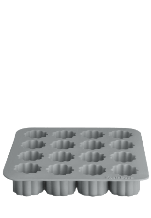 Kosta Boda Viva Ice cube form 16 pieces 3cl Köksredskap Grå