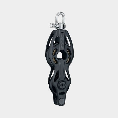 Harken 75mm Spriddle Block - Swivel, Becket (3242)